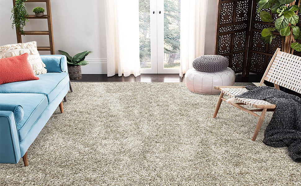 fluffy rug