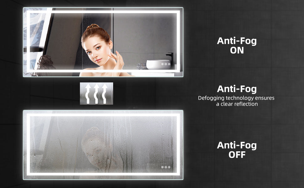 led bathroom mirror