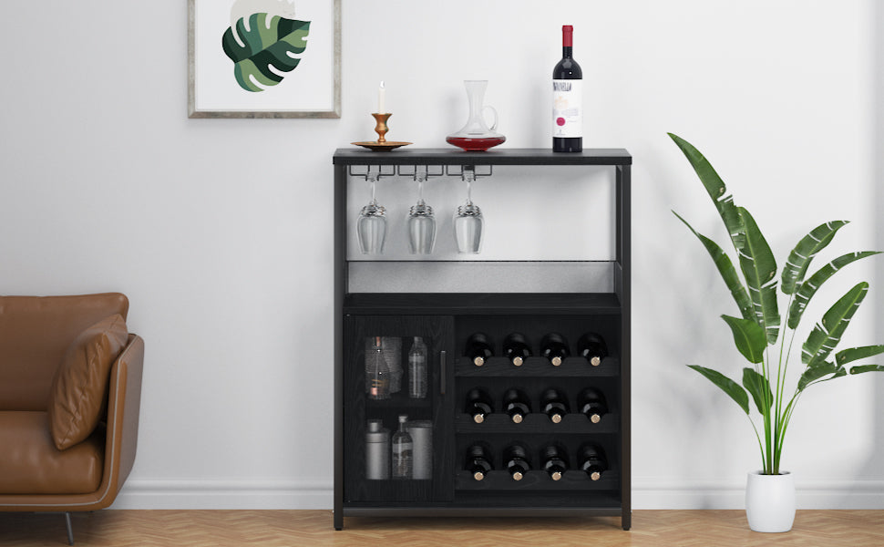 LuxFocus Large Storage Wine Cabinet