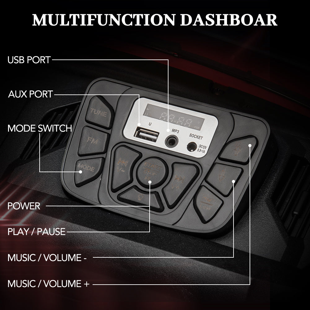 24V Chevrolet Silverado 2-Seater Ride On with Parent Remote