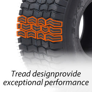 Tread design for superior performance