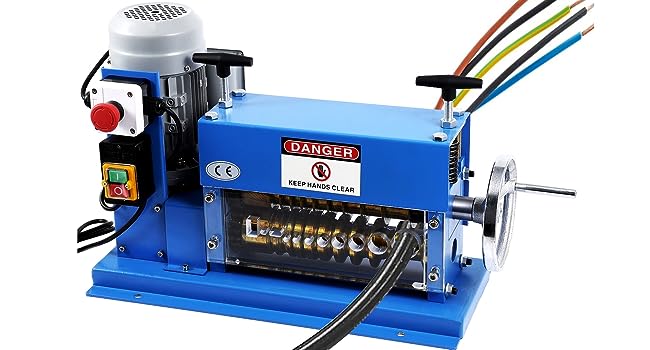 GARVEE Automatic Wire Stripping Machine 0.06 -1.5inch High Precision 75 ft/min Wire Stripper Tool
