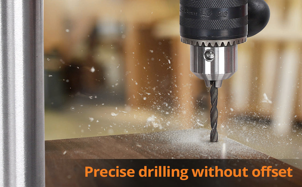 GARVEE Benchtop Drill Press 2.5Amp 8 Inch Tiltling Tabletop Drilling Machine for Wood