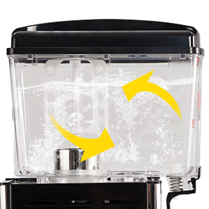 GARVEE 36L Commercial Beverage Dispenser Food Grade Material Stainless Steel Slushy Machine