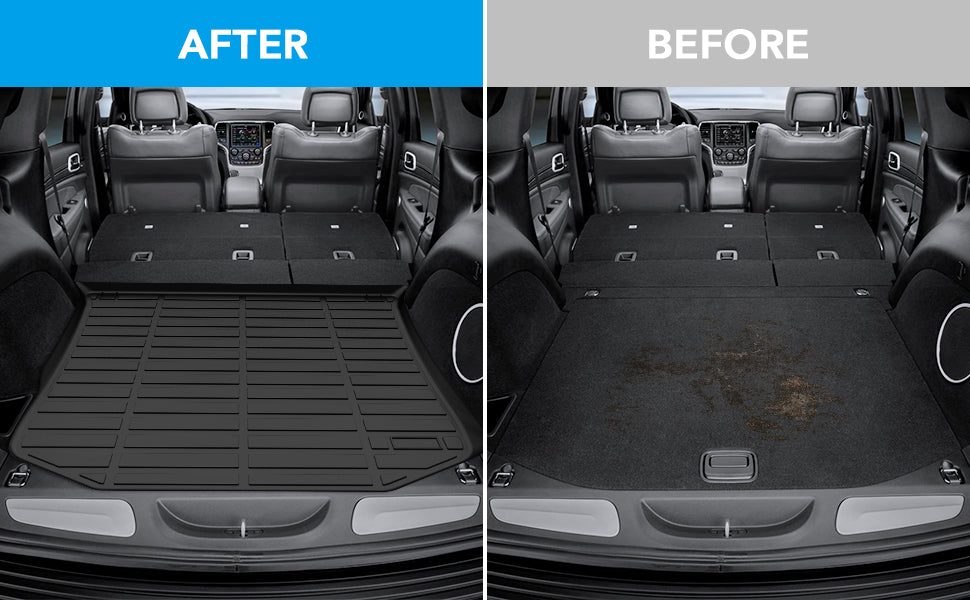 GARVEE Car Trunk Protector All-Weather Rear Cargo Area Mat Protective Floor Mat for 2019-2023 RAV4