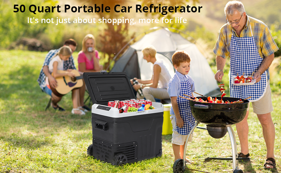 53 Quart (50L) Portable Refrigerator