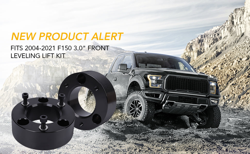 GARVEE 3 F150 Leveling Lift Kits 3 Inch Front Strut Spacer Suspension Lift Kit Lift Spacers