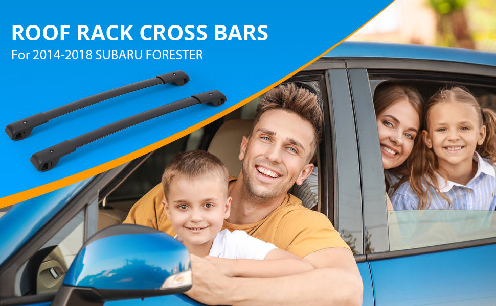 GARVEE Roof Rack Cross Bar Fit For 2011-2021 Jeep Cherokee Heavy Duty Steel Main Body Jeep Cherokee Cross Bars