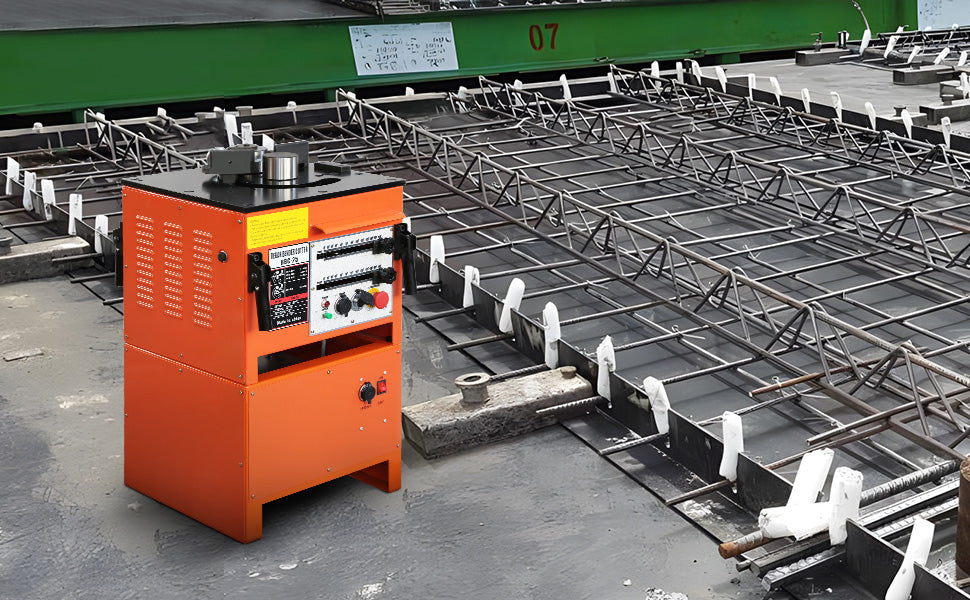 GARVEE Electric Rebar Bender Rebar Steel Bender Cutter Machine Bending Rebar Steel Bar Steel Rod