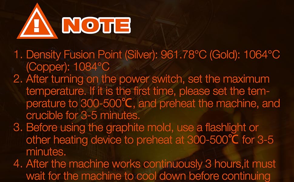 GARVEE 1+3kg 110V Gold Melting Furnace Set Upgraded 2100 °F Digital Melting Furnace