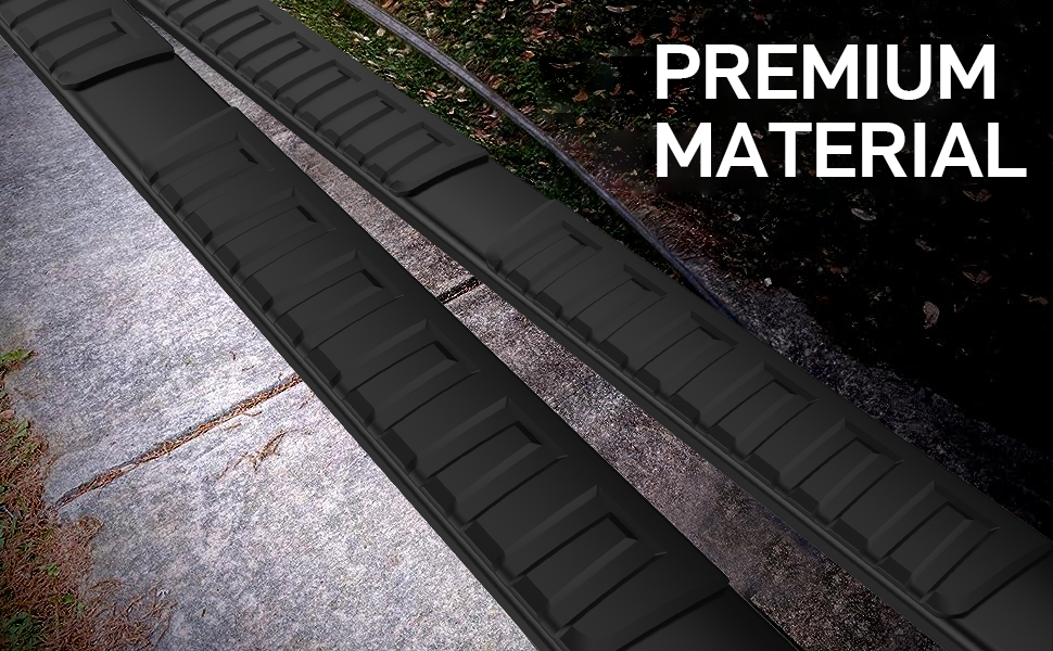 6.3 Inch Running Boards for 2009-14 Ford F150 Super Crew