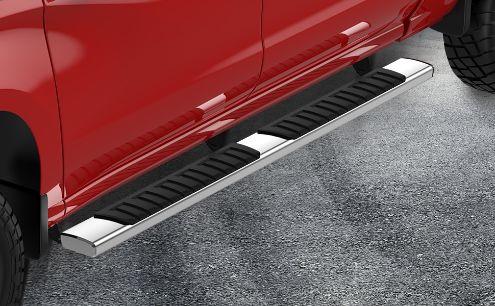 6.5 Inch Running Boards for 09-18 RAM 1500 Quad Cab/19-22 RAM