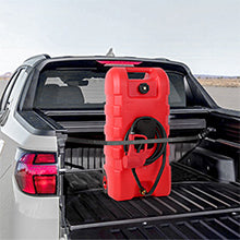 15 Gal Portable Fuel Caddy w/ LE Pump for Cars, Mowers, ATVs