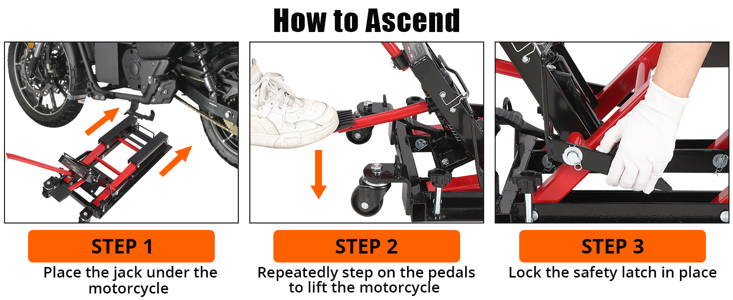 Hydraulic Motorcycle Lift Jack