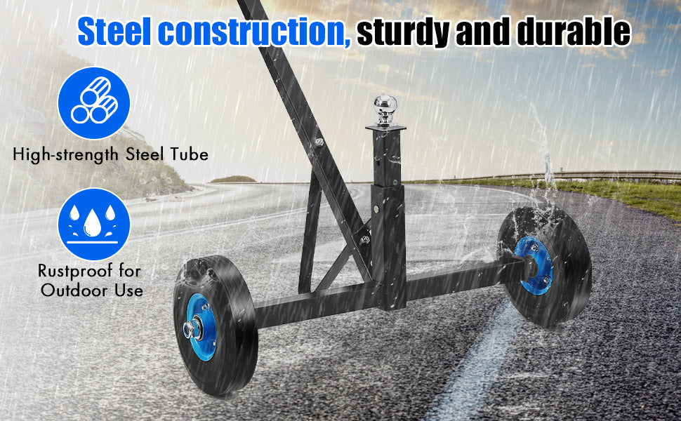 Adjustable Trailer Dolly 600 lbs Capacity Utility