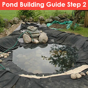 10x15ft 45 Mil EPDM Pond Liner, UV Resistant, for Pondss