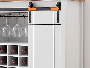 Farmhouse Coffee Bar Cabinet