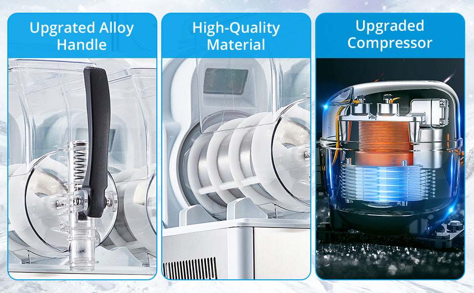 2.1 Gal Dual-Tank Margarita/Slushy Machine