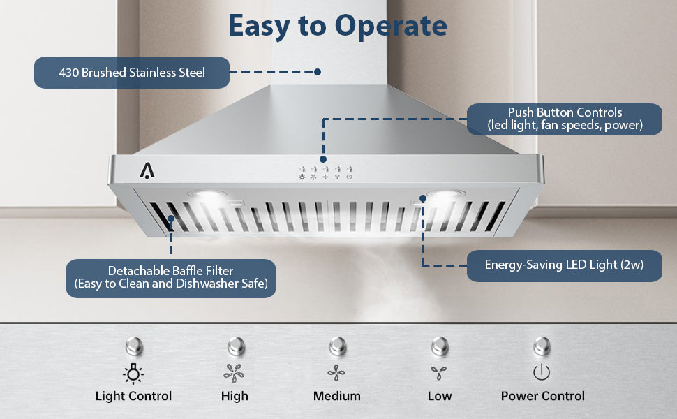 Range Hood 30 inch