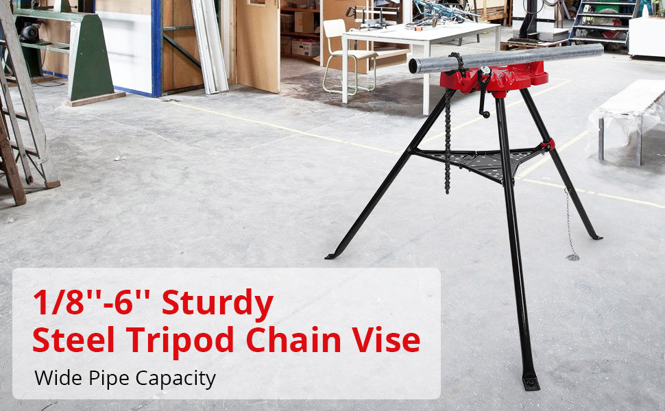 GARVEE Chain Vise with Tripod Stand 1/8