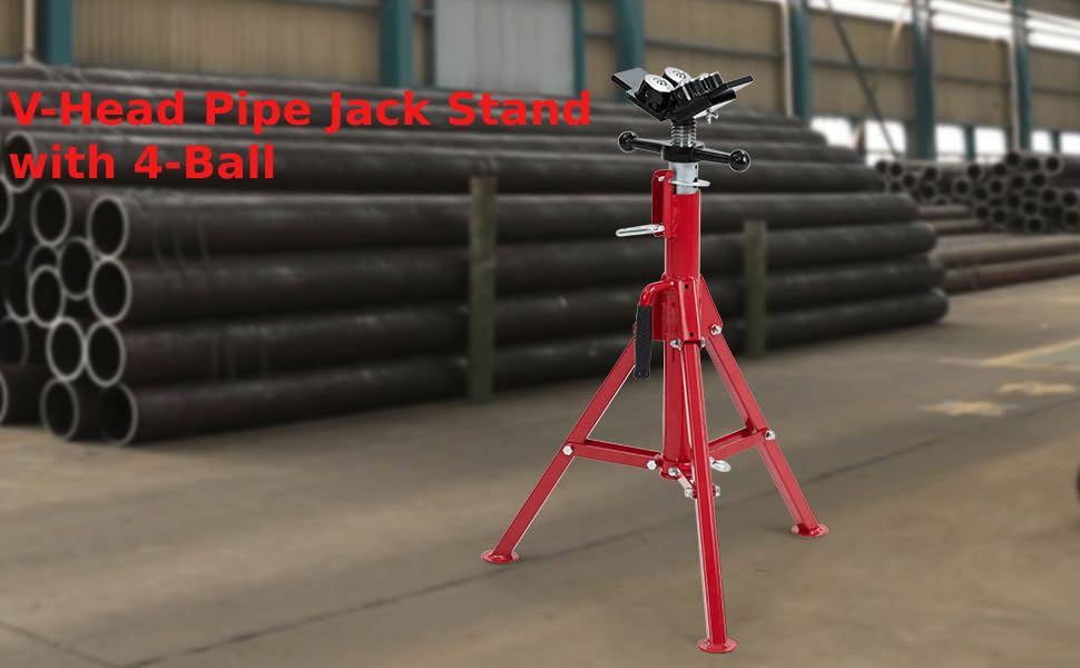 V-Head Pipe Jack