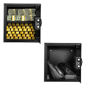 GARVEE Security Safe 15.7x14.9x14.9 In with Digital Keypad Lock Steel Safe with Interior Lining