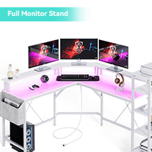 Full Monitor Stand with LED Lights