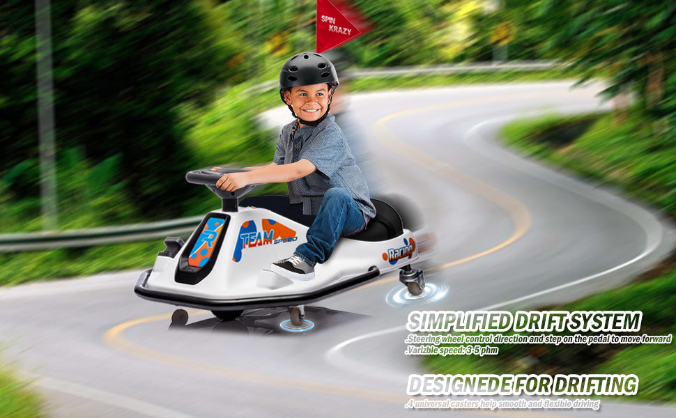 Electric Drifting Go Kart for Kids