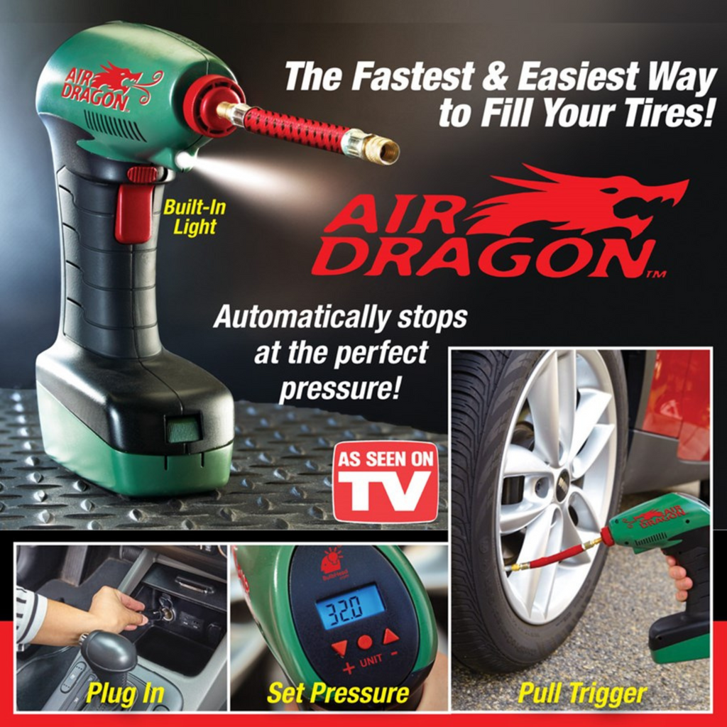 Benadrukken Advertentie Doe mijn best Dragon Air Compressor: Your Portable Solution for Easy Inflation Anywh –  Sahal Sooq