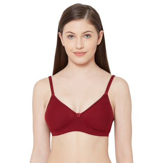 Red Comfortable High Design Non-padded Cotton Plain Daily Wear Italian  Beauty Sport Bra at Best Price in Gaya