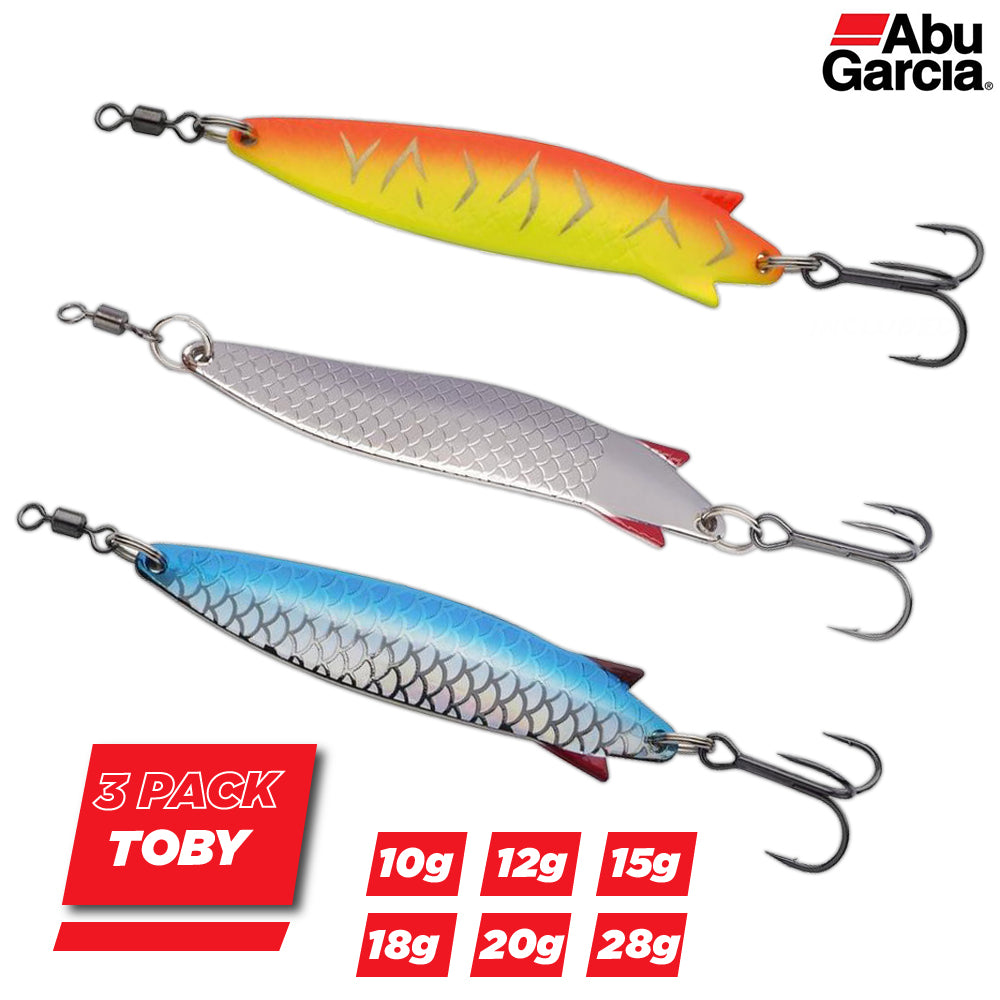 Abu Toby Spoon Fishing Lures