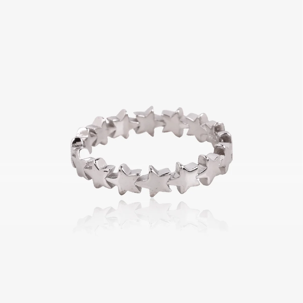 Anillo fabricado en plata de ley 925mlms.