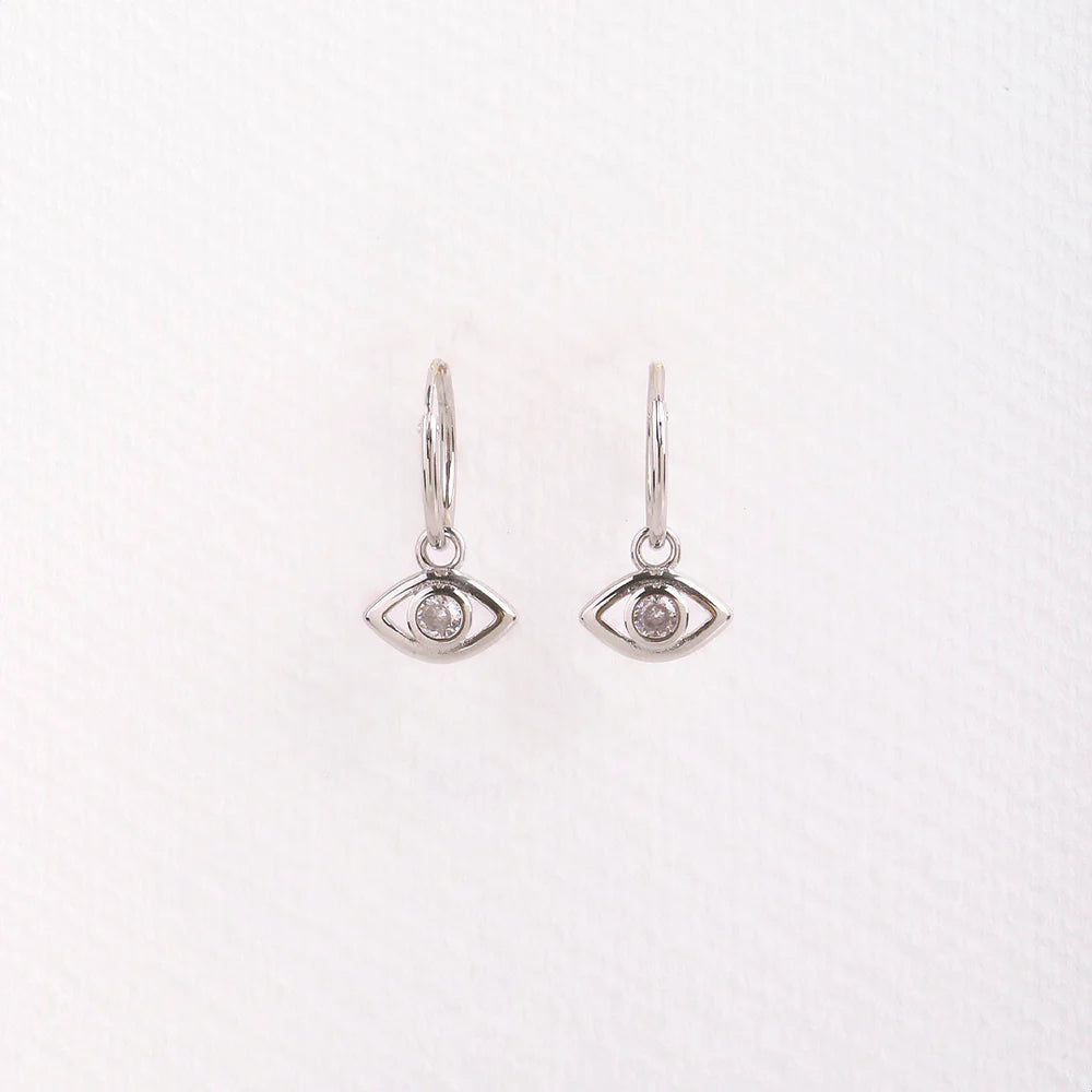 Pendientes fabricados en plata de ley 925mlms