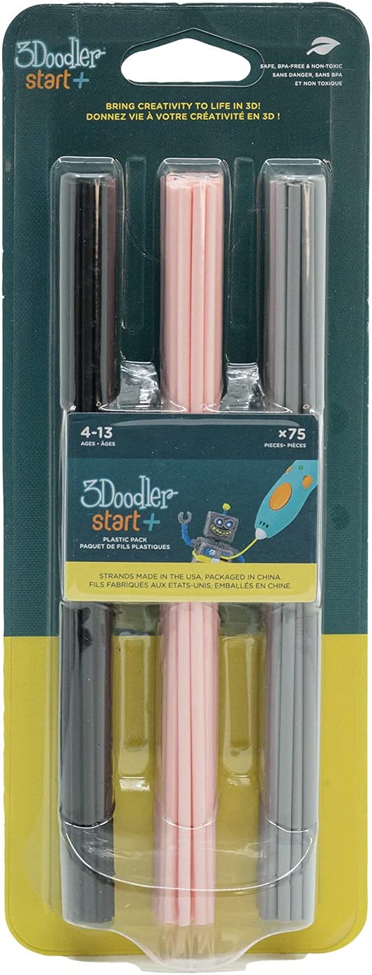 3Doodler Start+ Essentials (2023) 3D Pen Set for Kids, Easy to Use, Learn from Home Art Activity Set, Educational STEM Toy for Boys & Girls Ages 6+