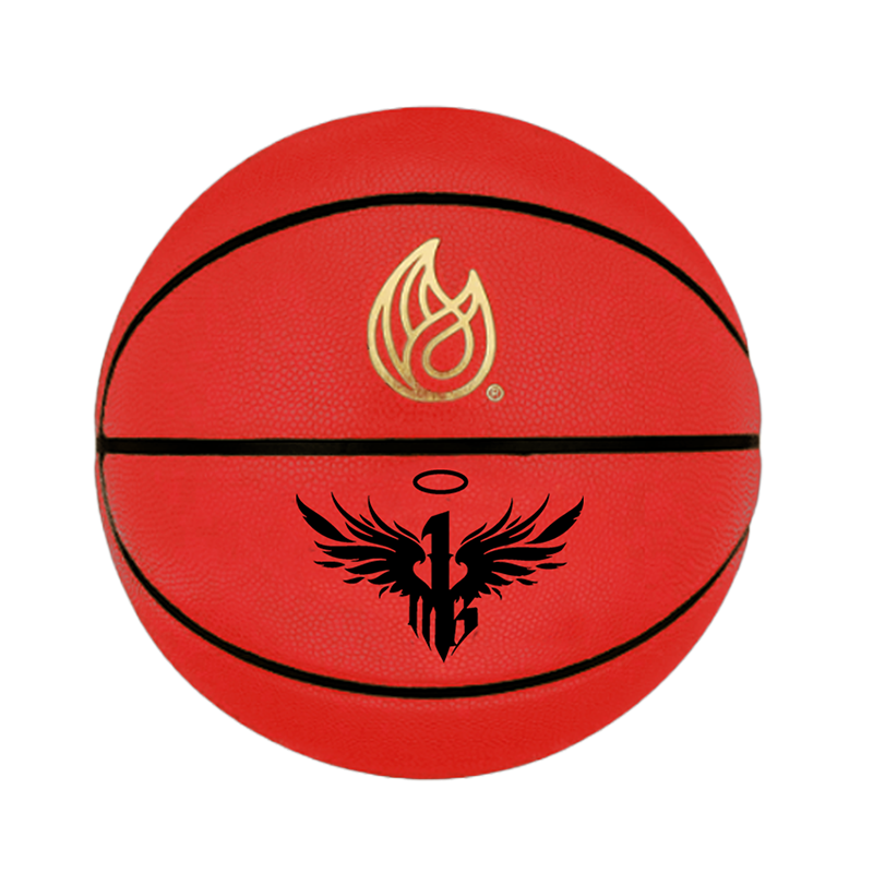 POWERHANDZ LaMelo "BE YOU" 1Ball Collection Basketball |  Burner Red Edition-image-1