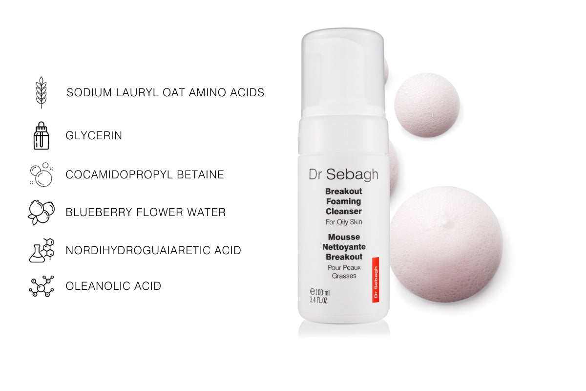 Breakout Foaming Cleanser Key Ingredients