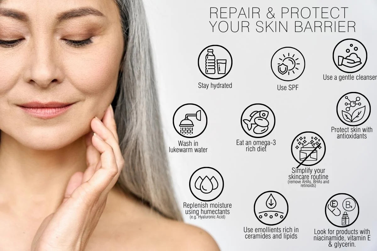 How to repair and prevent skin barrier damage