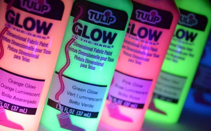 Glow Dimensional Fabric Paint