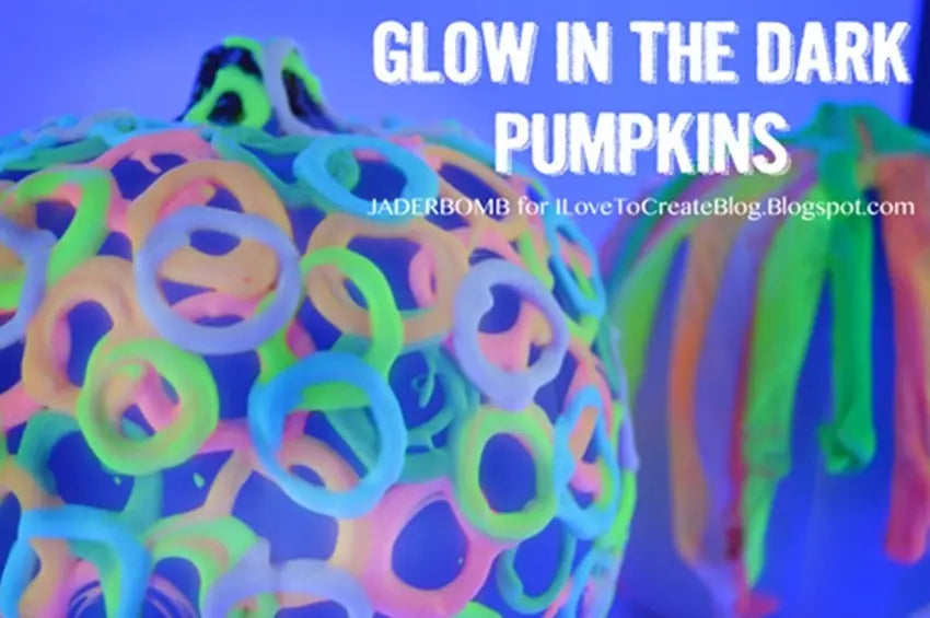 4 Glow in the Dark Pumpkin DIYs