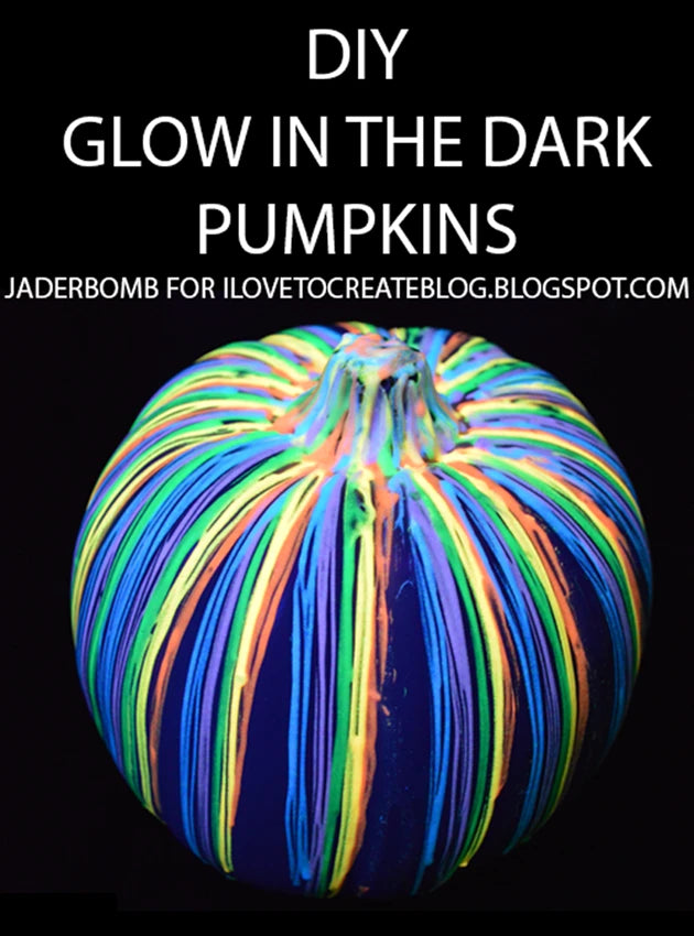 9 Glow in the Dark Pumpkin DIYs