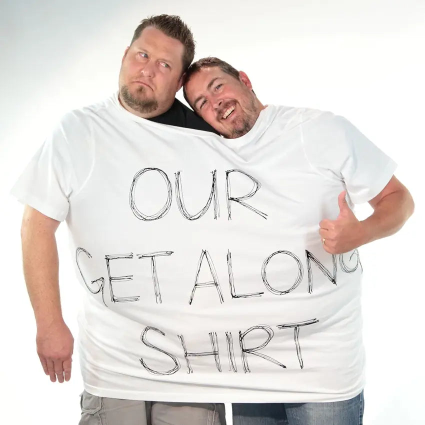Last-Minute T-shirt Costume DIYs Our Get Along Shirt