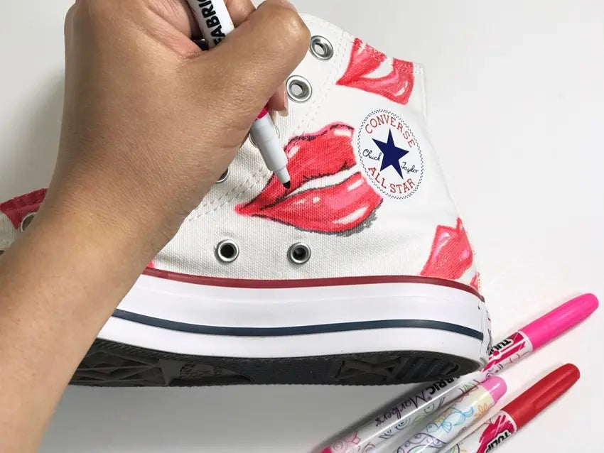 First Kiss Canvas High Tops