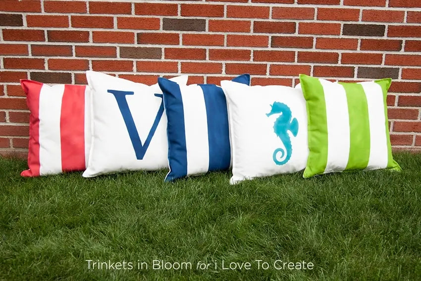 Outdoor ColorShot DIY Pillows