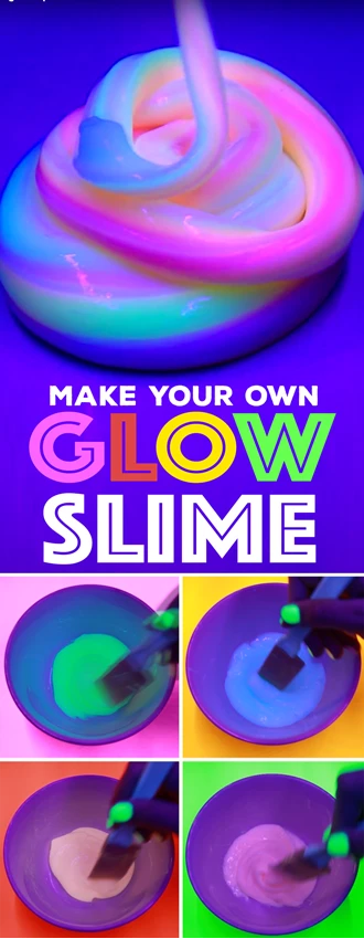 DIY Glow Slime