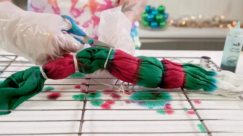 DIY Tie-Dye Snowman Ugly Sweater Hoodie