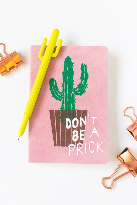 Punny Cactus Notebook