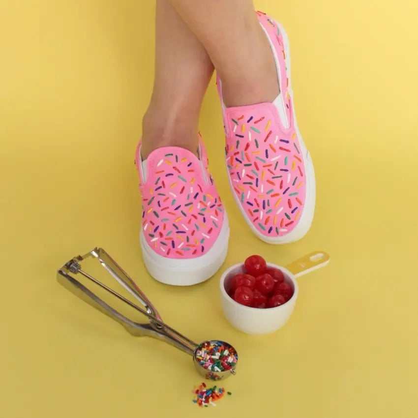 Summer Craft Idea: Tulip Sprinkles Shoes