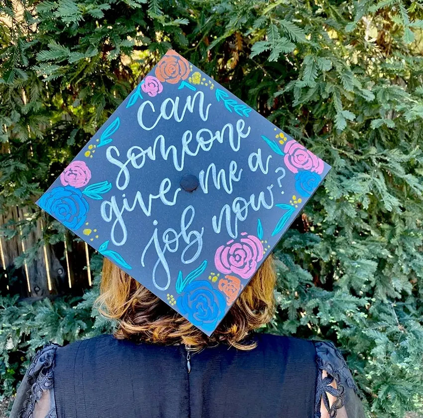 Personalize a Graduation Cap with Tulip Fabric Markers