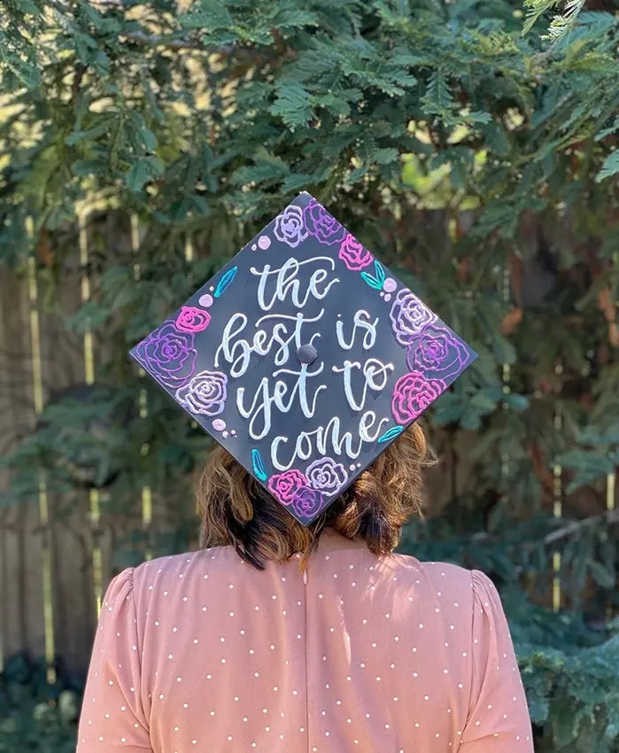 Decorate a Graduation Cap with Tulip Dimensional Paint