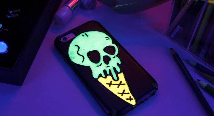 DIY Glow in the Dark Clings